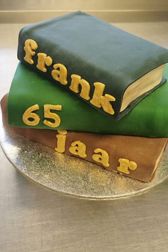 Verjaardagstaart van Café de Ridder 16